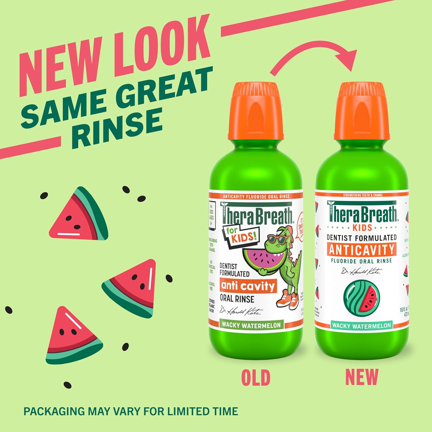 TheraBreath_Kids_Mouthwash_with_Fluoride,_Organic_Wacky_Watermelon,_Anticavity,_16_fl_oz_(2_Pack)