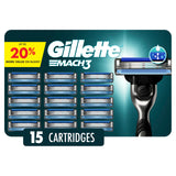 Gillette Mach3 Razor Blades for Men, 3-Blade Razor Refills