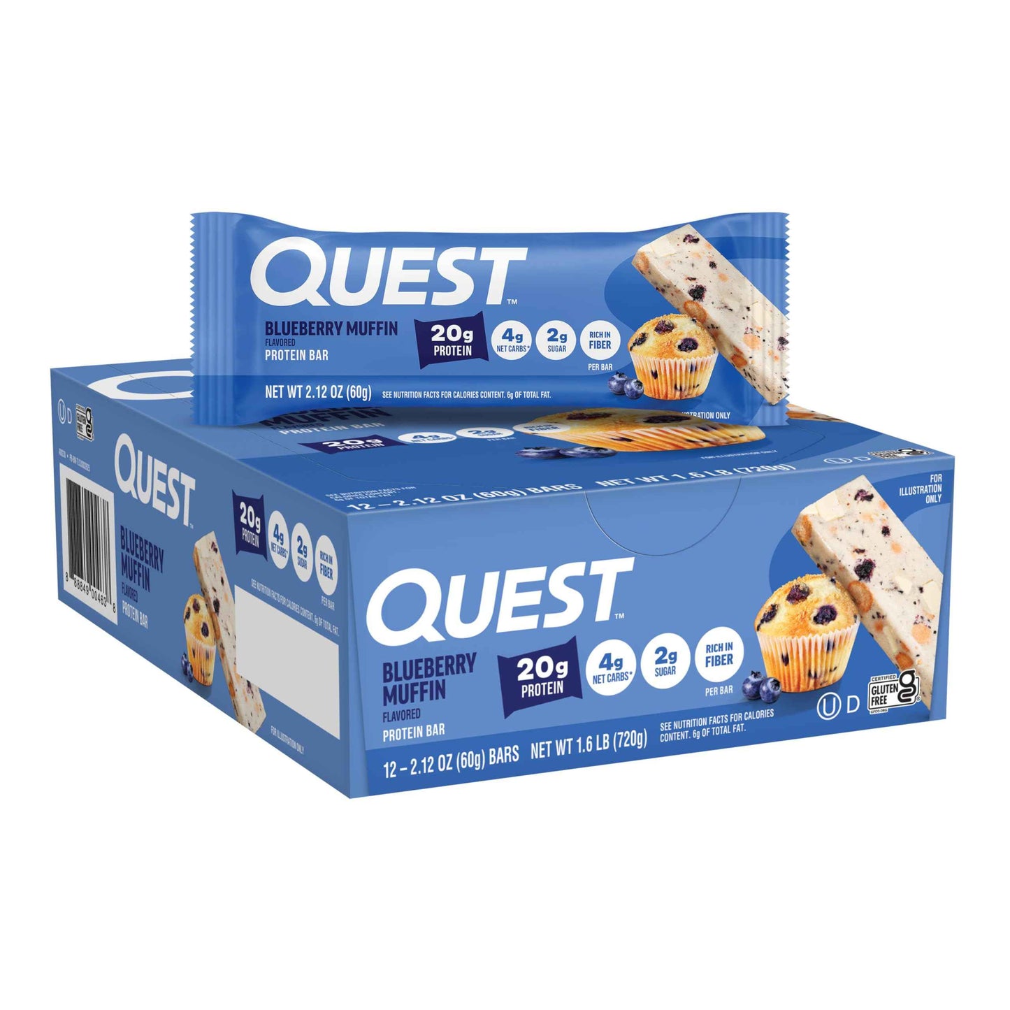 Quest Nutrition Ultimate Variety Pack Protein Bars, High Protein, Low Carb, Gluten Free, Keto Friendly