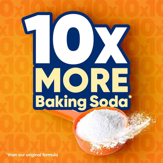 ARM & HAMMER Baking Soda Fresh Liquid Laundry Detergent, Sparkling Fresh Scent, 110 Loads, 110 Fl Oz