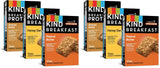 KIND Breakfast Bars Variety Pack, Gluten Free, Low Sodium, Healthy Snacks, Honey Oat, Almond Butter, Peanut Butter, 3-8g Protein