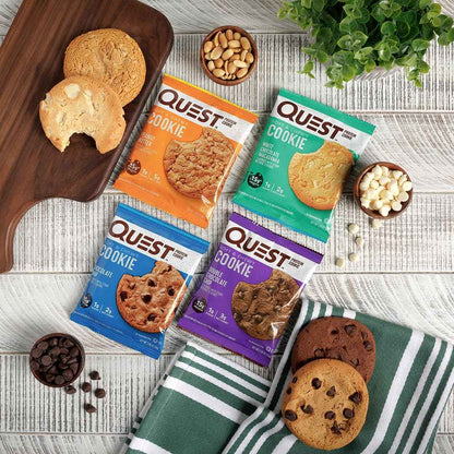 Quest Nutrition Protein Cookie, 15g Protein, 1g Sugar, 3g Net Carbs, Keto Friendly, High Protein, Low Carb