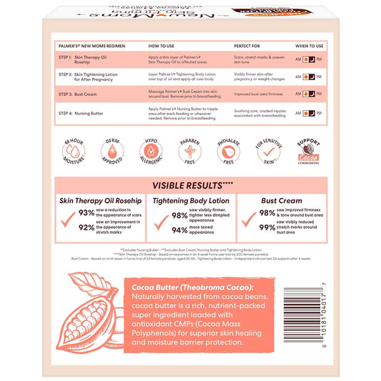 Palmer's_Cocoa_Butter_Formula_New_Moms_Skin_Recovery_Postpartum_Essentials,_Body_Lotion_(8.5_oz)_+_Nursing_Butter_(1.1_oz)_+_Bust_Cream_(4.4_oz)_+_Skin_Therapy_Oil_(2_oz),_Dermatologist_Approved