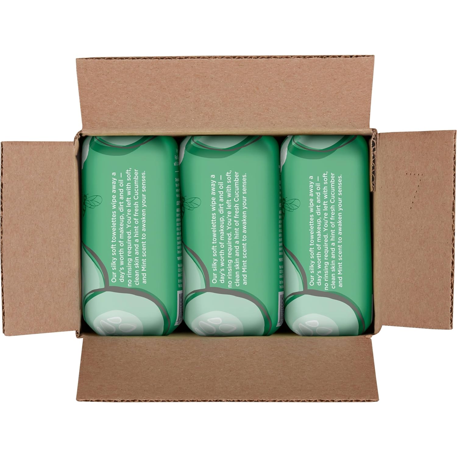 Burt's_Bees_Cucumber_&_Mint_Face_Wipes,_for_All_Skin_Types,_Refreshing_Makeup_Remover_&_Facial_Cleansing_Towelettes,_30_Ct._(3-Pack)