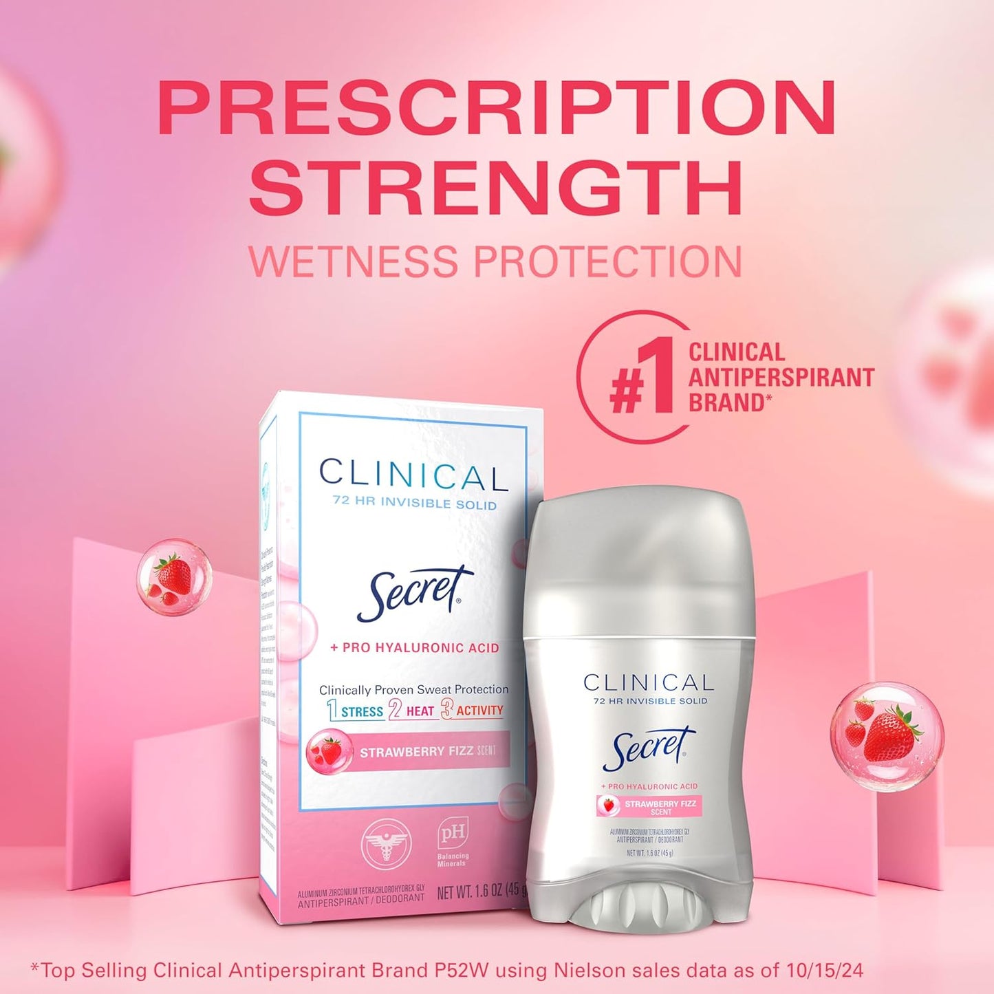 Secret_Clinical_Strength_Antiperspirant_Deodorant_for_Women,_3X_Stress_Protection,_72hr_Sweat_&_Odor_Protection,_Pro-Hyaluronic_Acid,_Invisible_Solid,_Strawberry_Summer_Fizz_Scent,_1.6_oz