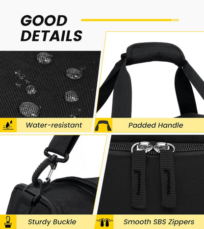 Vorspack_Gym_Bag_for_Men_-_18_Inches_Duffle_Bag_for_Travel_Duffel_Bag_with_Shoe_Compartment_Lightweight_Travel_Bag_for_Gym_Sports_Overnight_Weekender_-_Black