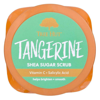 Tree Hut Shea Sugar Scrub, Exfoliating, Hydrating & Moisturizing Body Scrub with Shea Butter & Nourishing Essential Oils, Smooth & Soften Skin