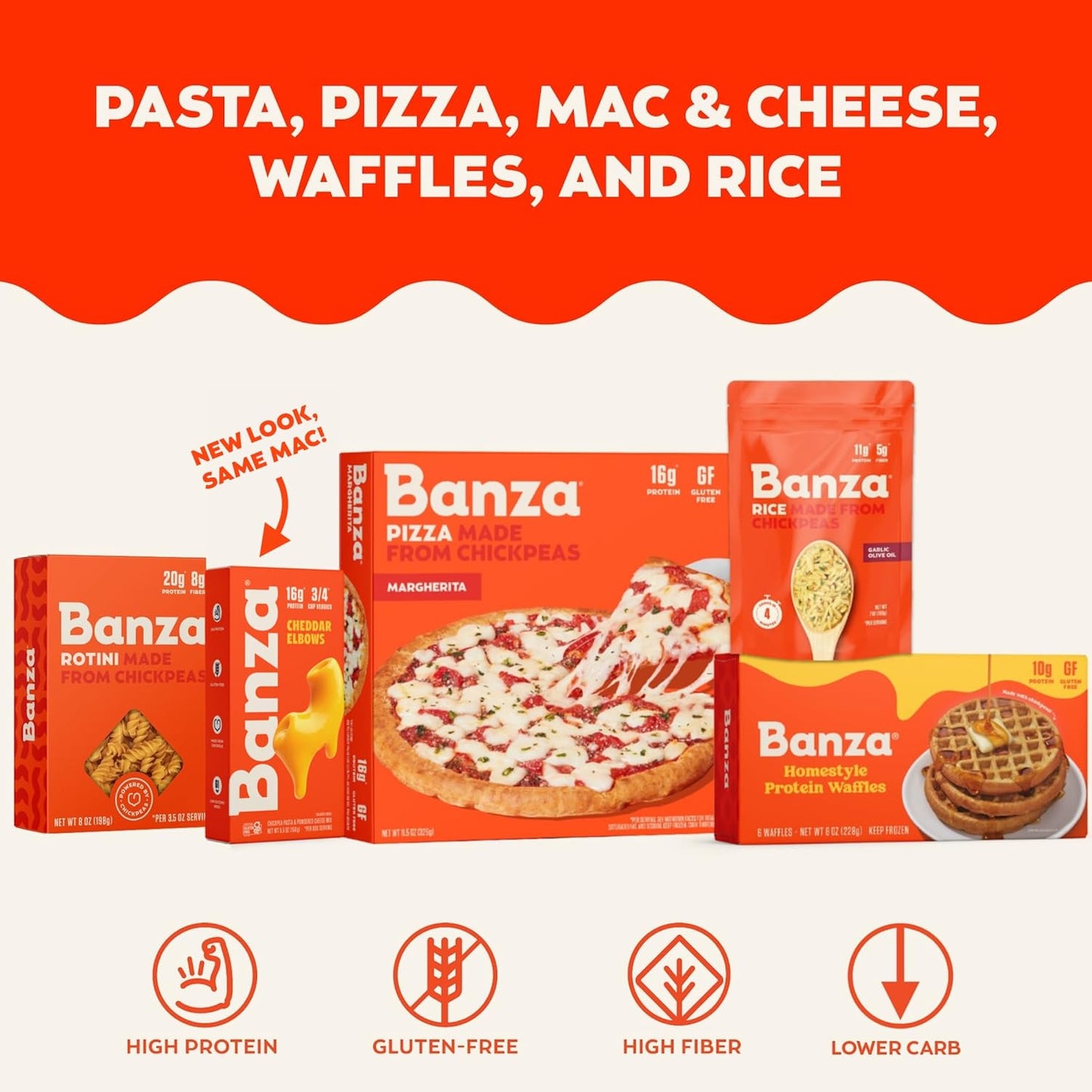 Banza_Gluten-Free_Chickpea_Pasta,_Variety_Pack_20g_Protein_|_Lower_Carb_|_High_Fiber_|_High_Protein_|_Plant_Based_Pasta_|_8oz_(Pack_of_6)