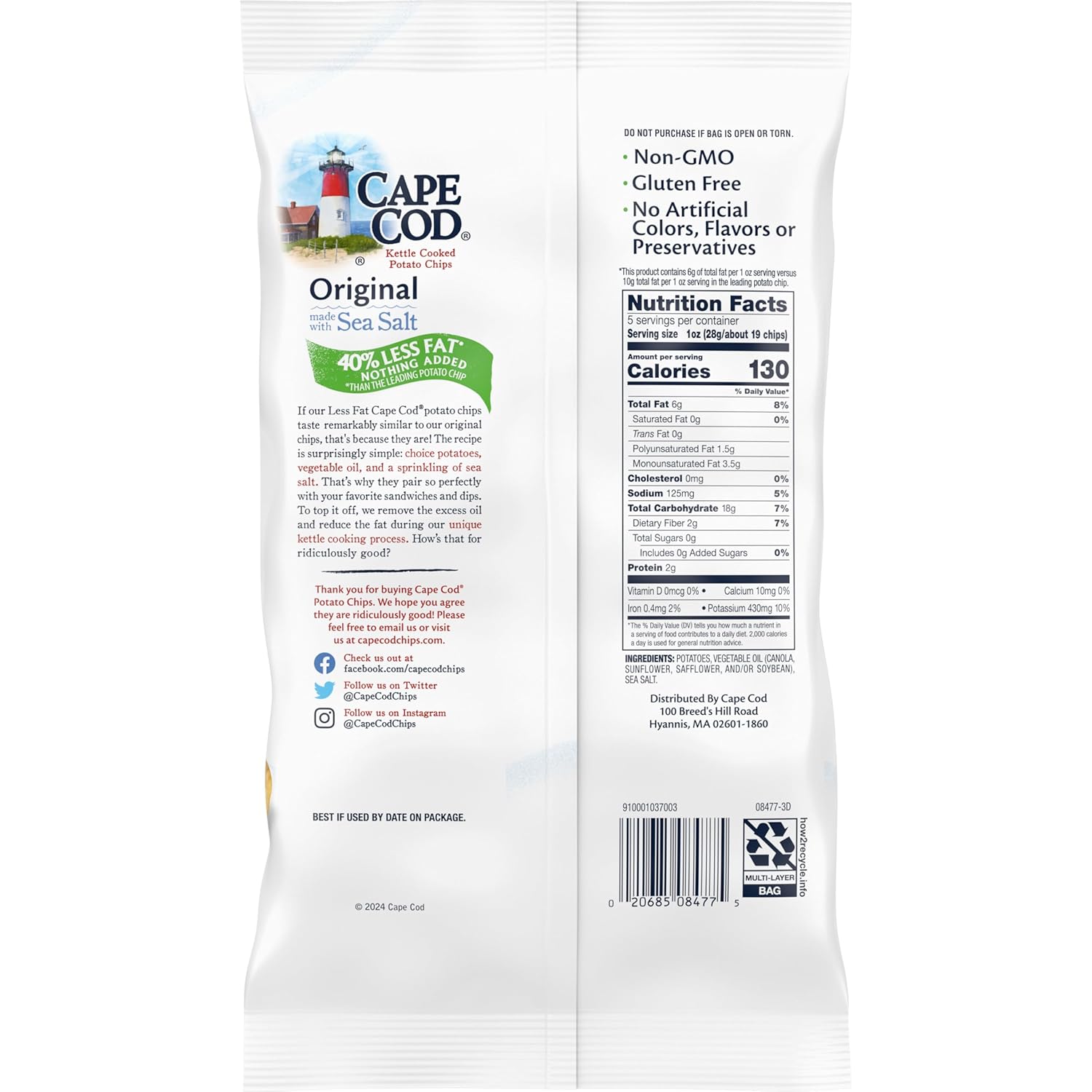 Cape_Cod_Potato_Chips,_Potato_Chips_Reduced_Fat,_5_Ounce