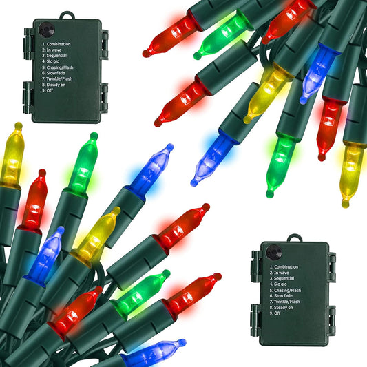 TW_SHINE_Battery_Operated_Christmas_Lights,_2_Pack_Total_100_LED_32FT_Battery_Operated_String_Lights_with_8_Modes,_Xmas_Light_for_Outdoor_Indoor_Wedding_Party_Home_Decorations,_Multi-Colored