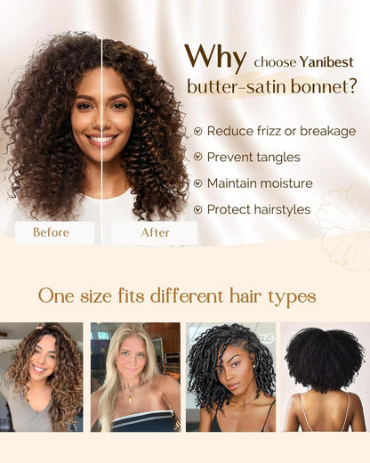 YANIBEST_Silk_Bonnet_for_Sleeping_Women,_Double_Layer_Hair_Satin_Bonnets_with_Elastic_Band,_Sleep_Cap_Curly_Natural_Hair