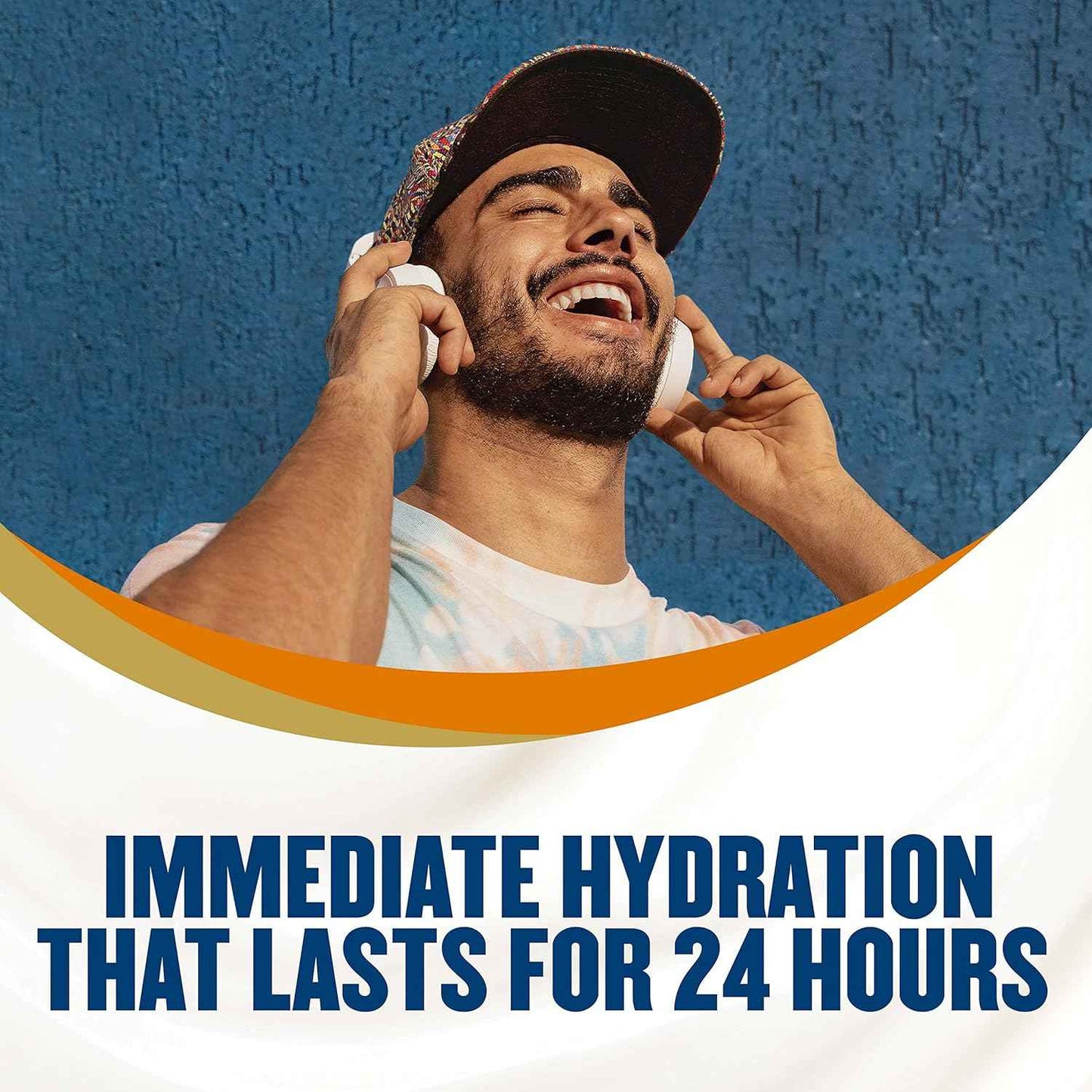 Gold Bond Men's Essentials Everyday Moisture Daily Body & Hand Cream, 6.5 oz., With Vitamin C