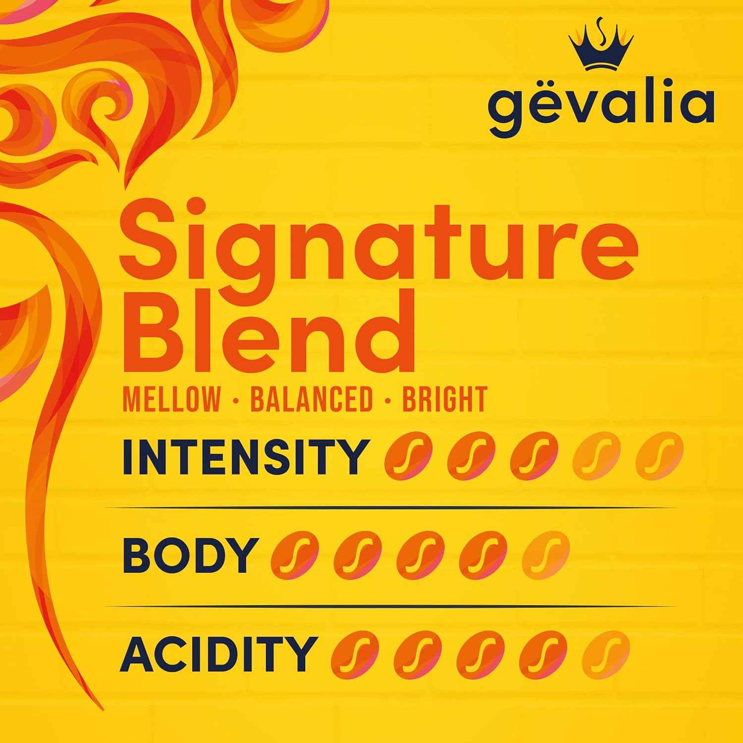Gevalia Blend Mild Light Roast K-Cup Coffee Pods
