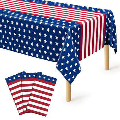 Stars Stripes - 3pcs 54x108 in