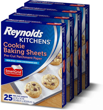 Reynolds Kitchens Cookie, Pre-Cut Parchment Paper