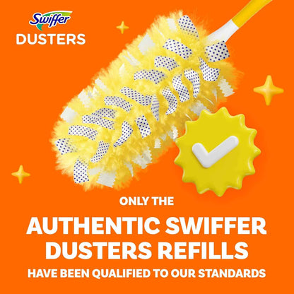 Swiffer Dusters Heavy Duty Multi-Surface Duster Refills for Cleaning, Unscented