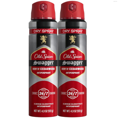 Old_Spice_Dry_Spray_Antiperspirant_Deodorant_for_Men,_24/7_Sweat_&_Odor_Protection_Spray,_Long_Lasting_Dry_Spray,_No_Residue,_Fresh_Swagger_with_Cedarwood_Scent,_4.3_oz_Cans,_(Pack_of_2)