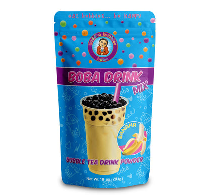 BANANA CREAM Boba Tea Drink Mix Powder By Buddha Bubbles Boba (10 Ounces / 283 Grams)