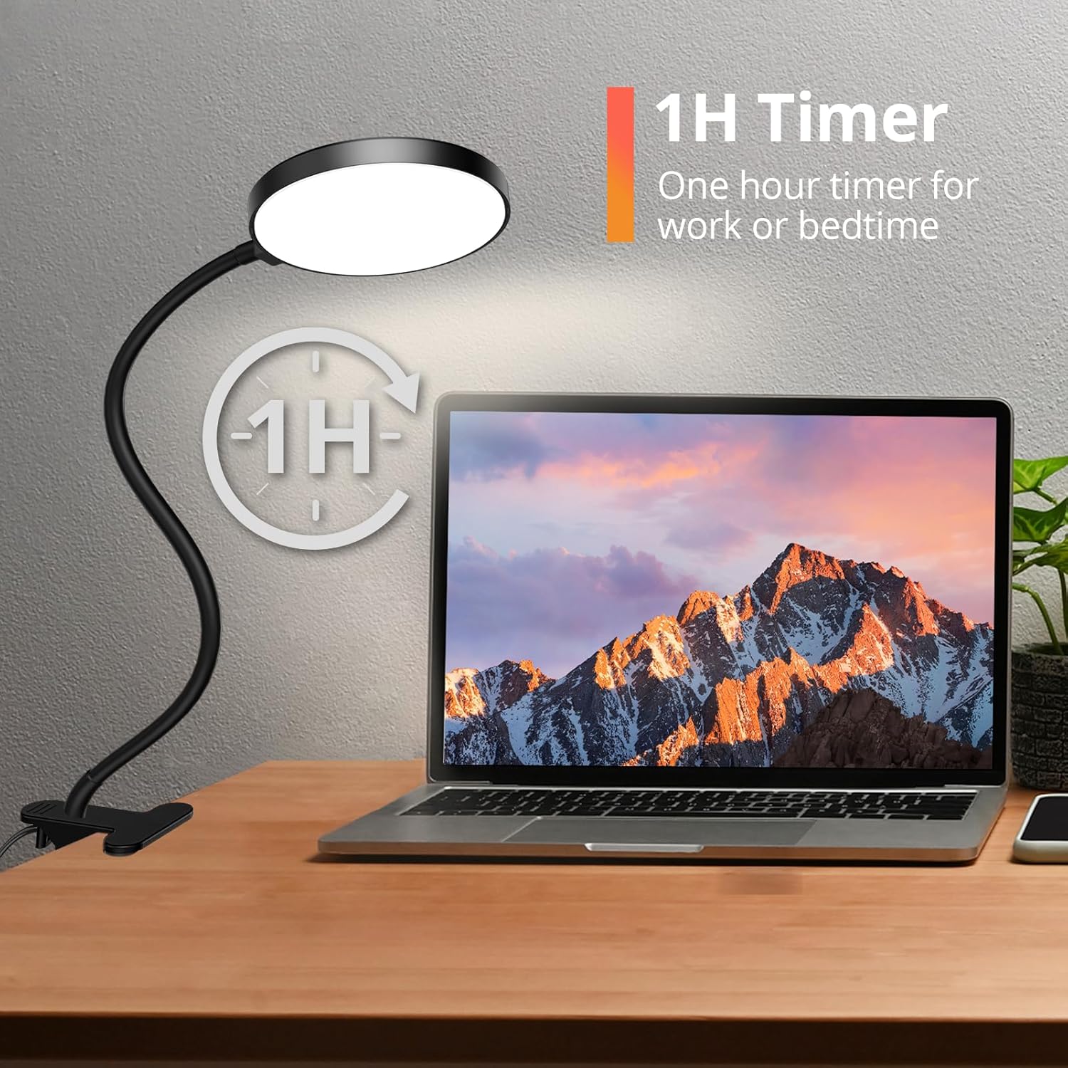 Reading_Light_with_Remote,_LED_Desk_Lamp_Clip_on_[1H_Timer_&_Nightlight]_RA>95_Dimmable_Flexible_Gooseneck,_Reading_Lamp_with_Clamp_for_Table_-_3.5''_(Adapter_Included)