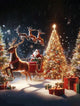 Night Santa Claus