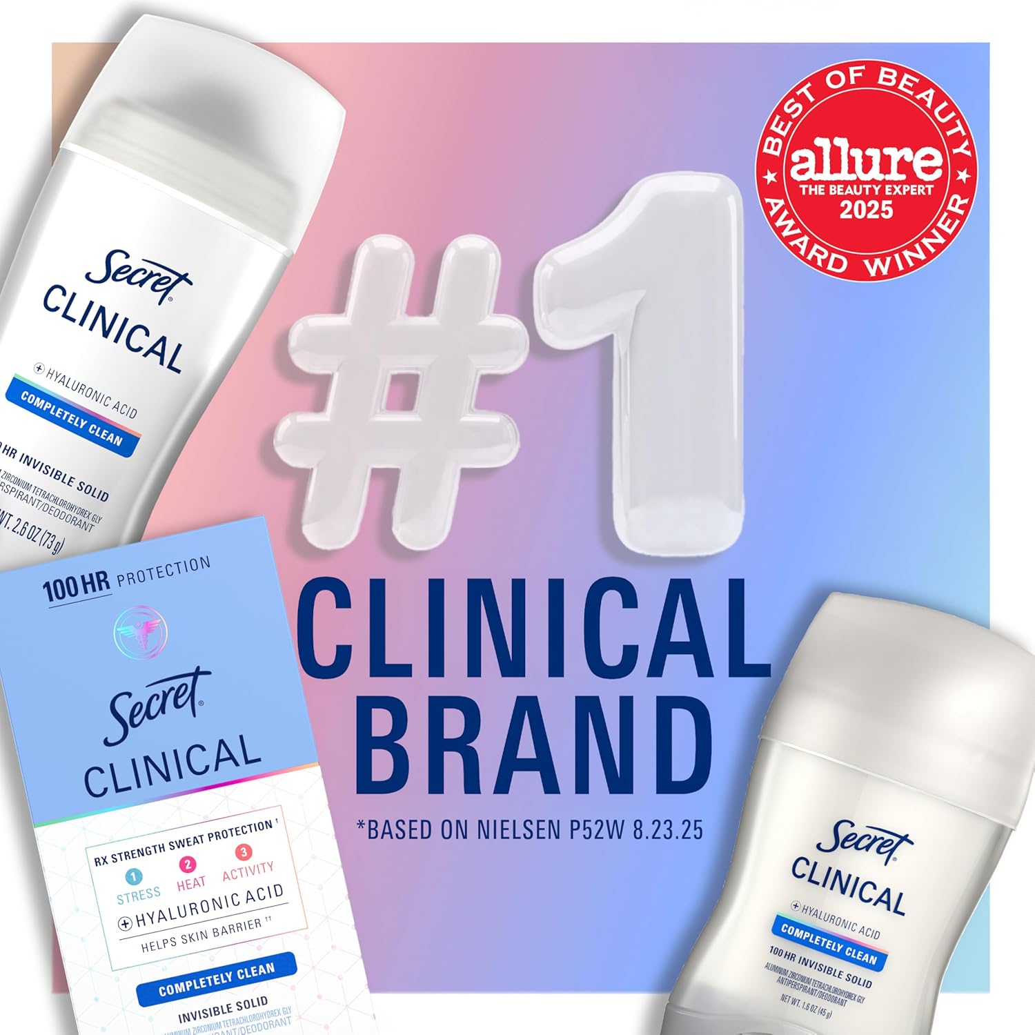 Secret_Clinical_Strength_100HR_Sweat_&_Odor,_Stress_Response_Invisible_Solid_Antiperspirant_Deodorant_for_Women,_3X_Stress_Protection_with_Hyaluronic_Acid,_PH_Balanced,_1.6_oz_(Pack_of_3)