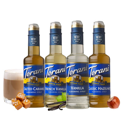 Torani_Sugar_Free_Syrup,_Coffeehouse_Variety_Pack,_12.7_Ounce_(Pack_of_4)