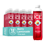Various Flavors Sparkling Water, Zero Sugar Flavored Water, with Vitamins and Antioxidants, Low Calorie Beverage, 17 fl oz Bottles (Pack of 12)