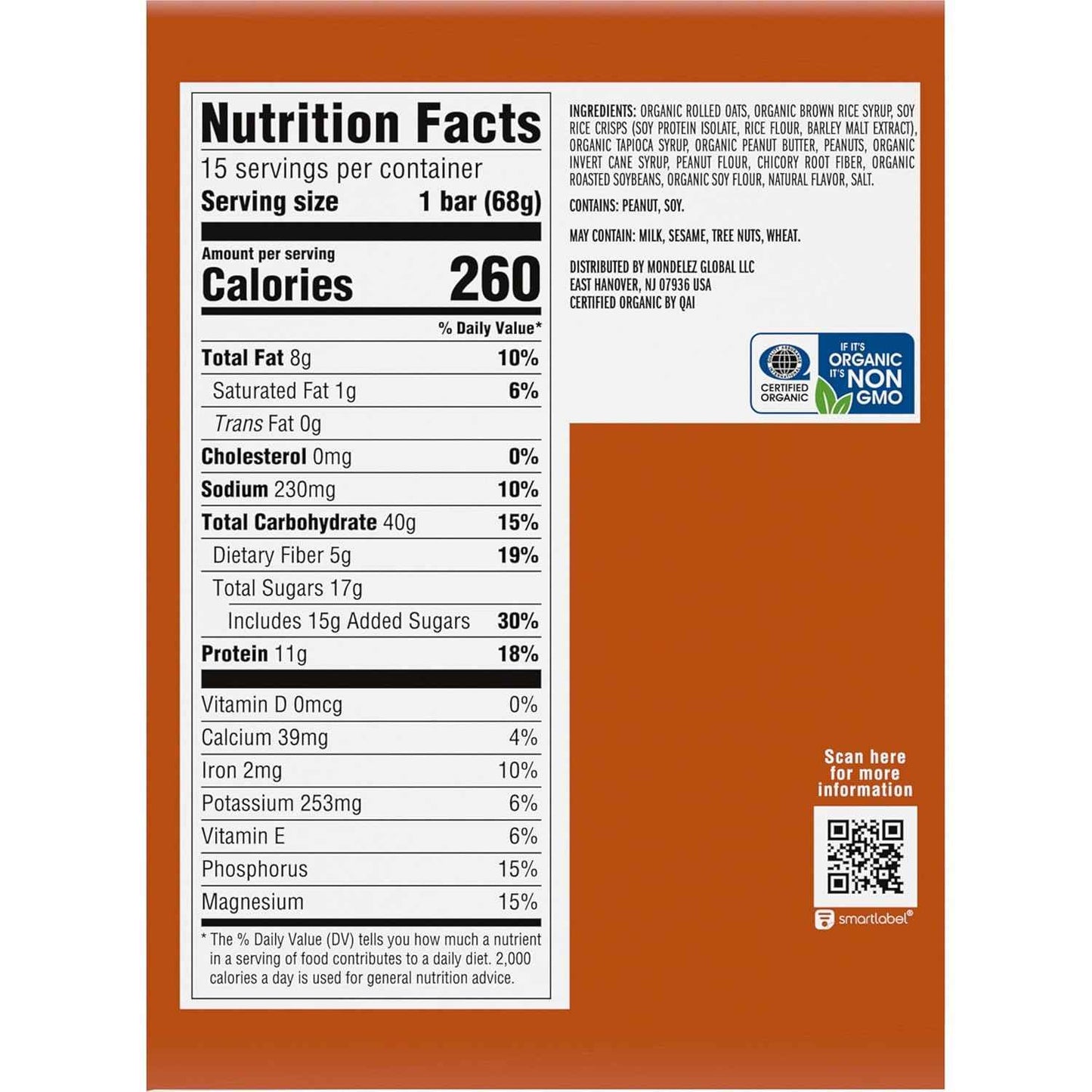 CLIF BAR - Energy Protein Bars - Made with Organic Oats - Energy Bars - Non-GMO