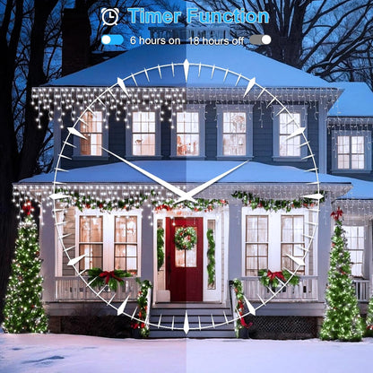 echosari_Christmas_Icicle_Lights_Battery_Powered,_20Ft_300_LED_Icicle_Lights_Dimmable_with_8_Modes_Timer_Remote_for_Eaves_Porch_Fence_Yard_Outdoor_Decor(Cool_White)