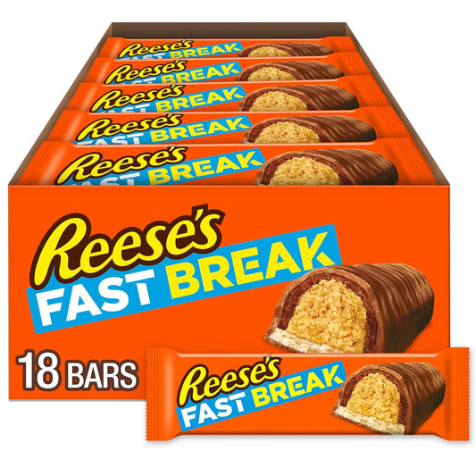 REESE'S_FAST_BREAK_Peanut_Butter_Nougat_Candy_Bars,_1.8_oz_(Pack_of_18)