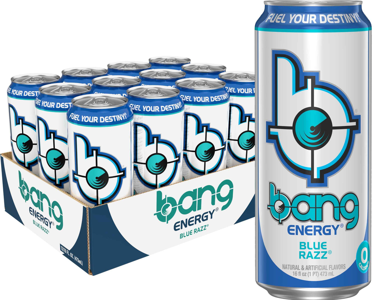 Bang Energy, Sugar-Free Energy Drink, 16-Ounce