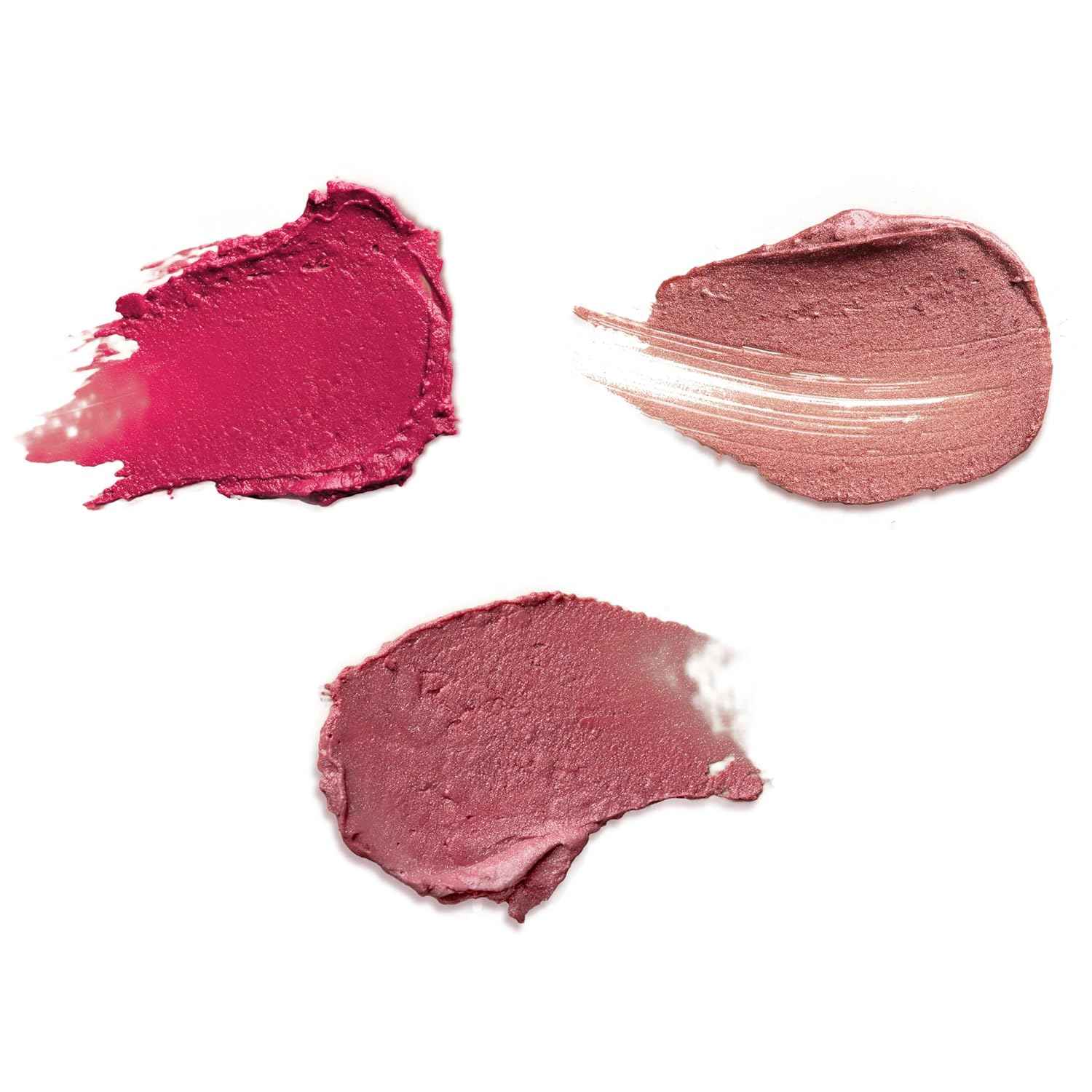 Burt's Bees Lip Shimmer, Tinted Lip Balm Stick, Moisturizing for All Day Hydration with Natural Glowy Pigmented Finish & Buildable Color; Value Pack