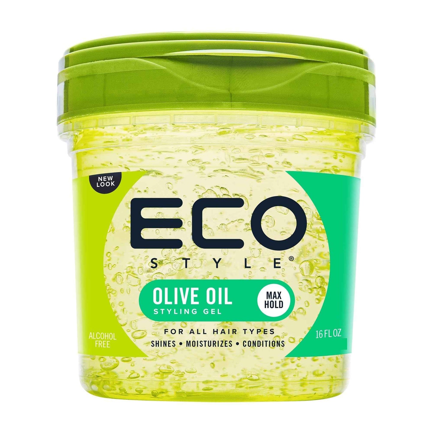 Eco Style Gel Styling - Adds Shine and Tames Split Ends - Delivers Moisture to Scalp - Nourishes And Repairs - Provides Weightless and Superior Hold - Ideal for all Hair
