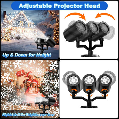 Christmas_Projector_Lights_Outdoor,_2025_Upgraded_Triple_Head_Snowflake_Projector_High_Brightness,_Led_Dynamic_Rotating_Snowfall_Projection_IP65_Waterproof_with_16.4ft_Cord_for_Yard_Houses_Party_Decor