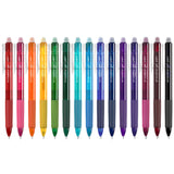 Vanstek Retractable Erasable Gel Pens Clicker, Fine Point(0.7), Make Mistakes Disappear, Premium Comfort Grip for Drawing Writing Planner and School Supplies