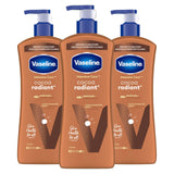 Vaseline Intensive Care Body Lotion Cocoa Radiant for Dry Skin Lotion Made with Ultra-Hydrating Lipids and Pure Cocoa Butter for a Long-Lasting, Radiant Glow 20.3 Oz