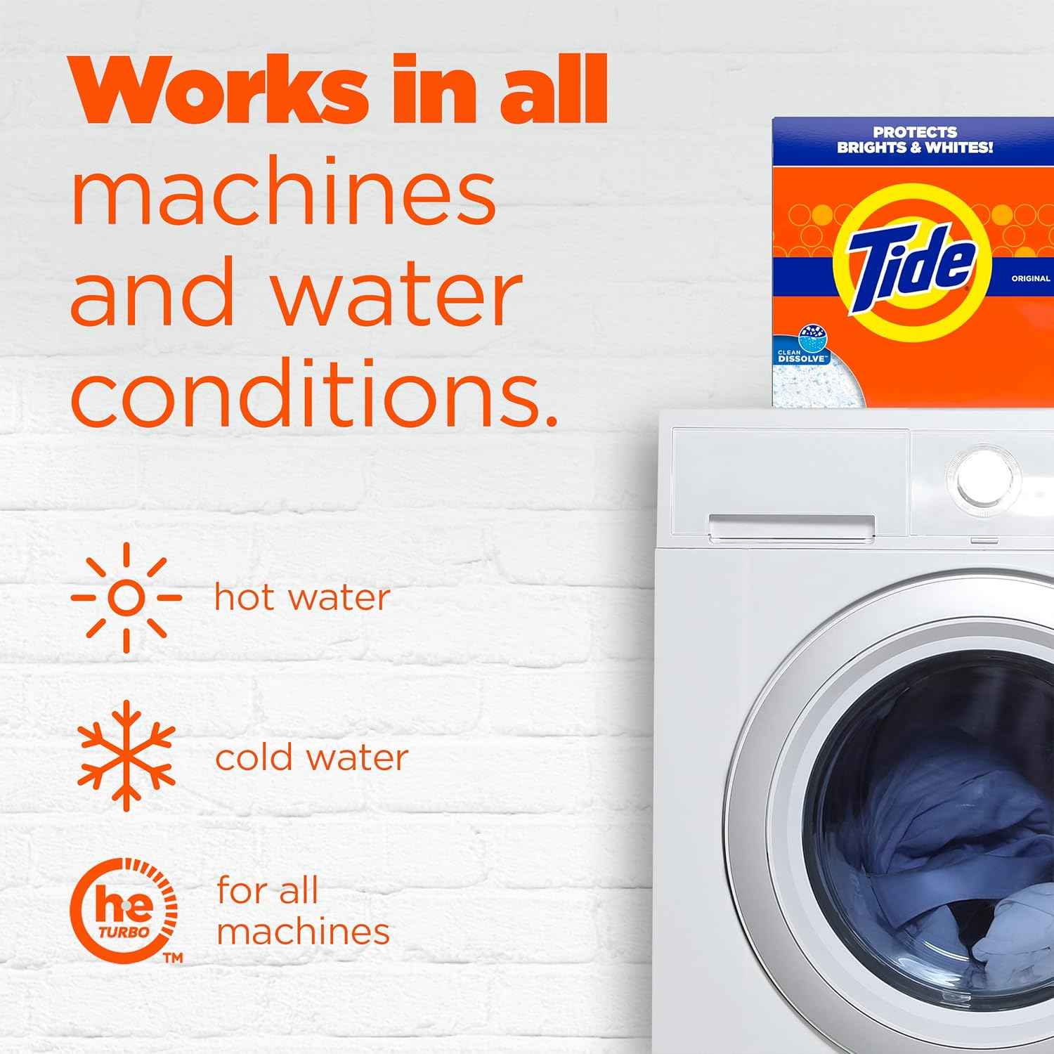 Tide Powder Laundry Detergent, Original Scent, 75 Loads, 85 oz