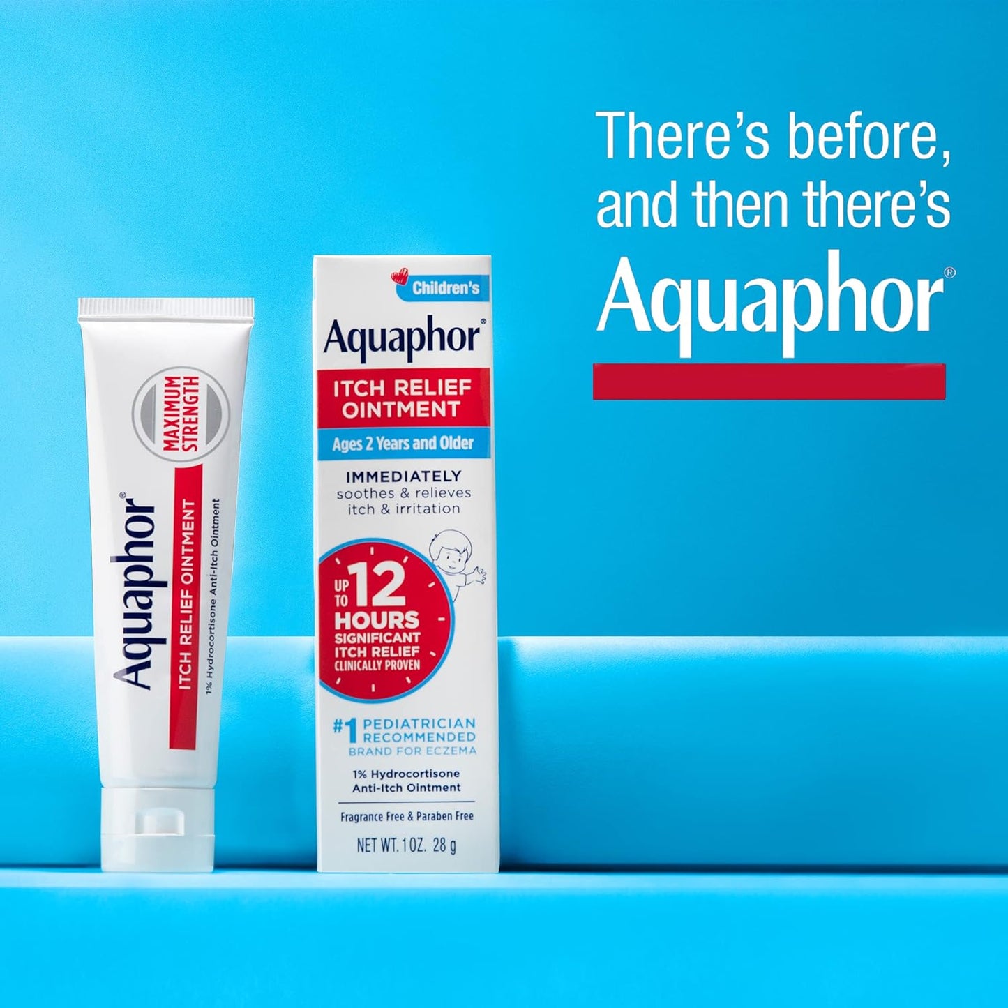 Aquaphor_Children's_Itch_Relief_Ointment,_1%_Hydrocortisone_Anti_Itch_Ointment_for_Skin_Irritation,_Insect_Bites,_Psoriasis,_Skin_Rashes_Eczema_&_Poison_Ivy,_Fragrance_Free,_1_Oz_Tube,_Pack_of_2