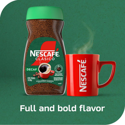 Nescafe_Clasico_Decaf,_7_Ounce_Jar
