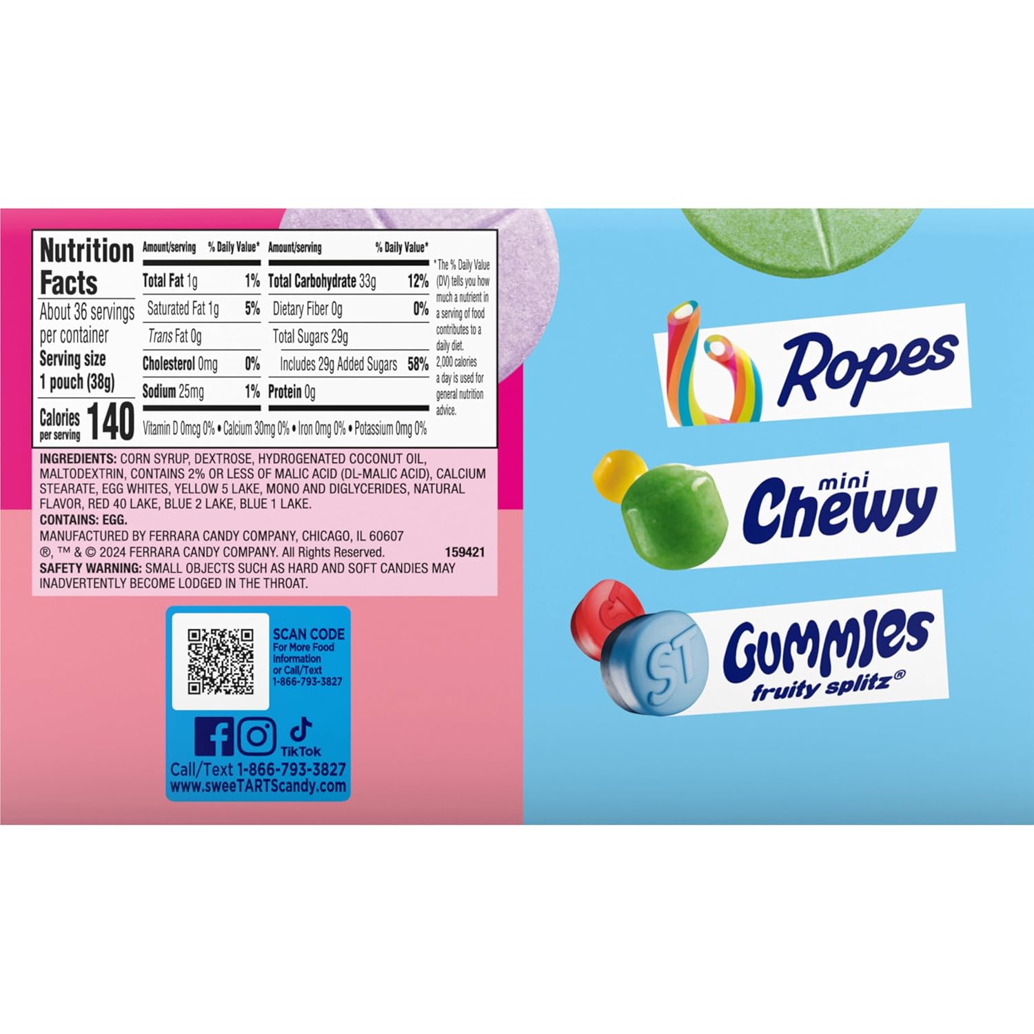 SweeTARTS_Giant_Chewy_Candy,_Sweet_and_Tart,_1.35_oz,_36_count