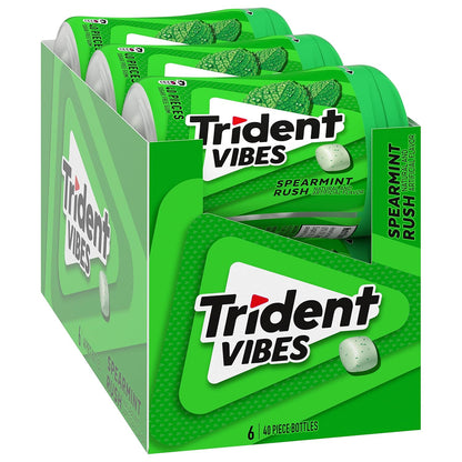 Trident_Vibes_Spearmint_Rush_Sugar-Free_Chewing_Gum,_6_Bottles_of_40_Pieces_(240_Total_Pieces)