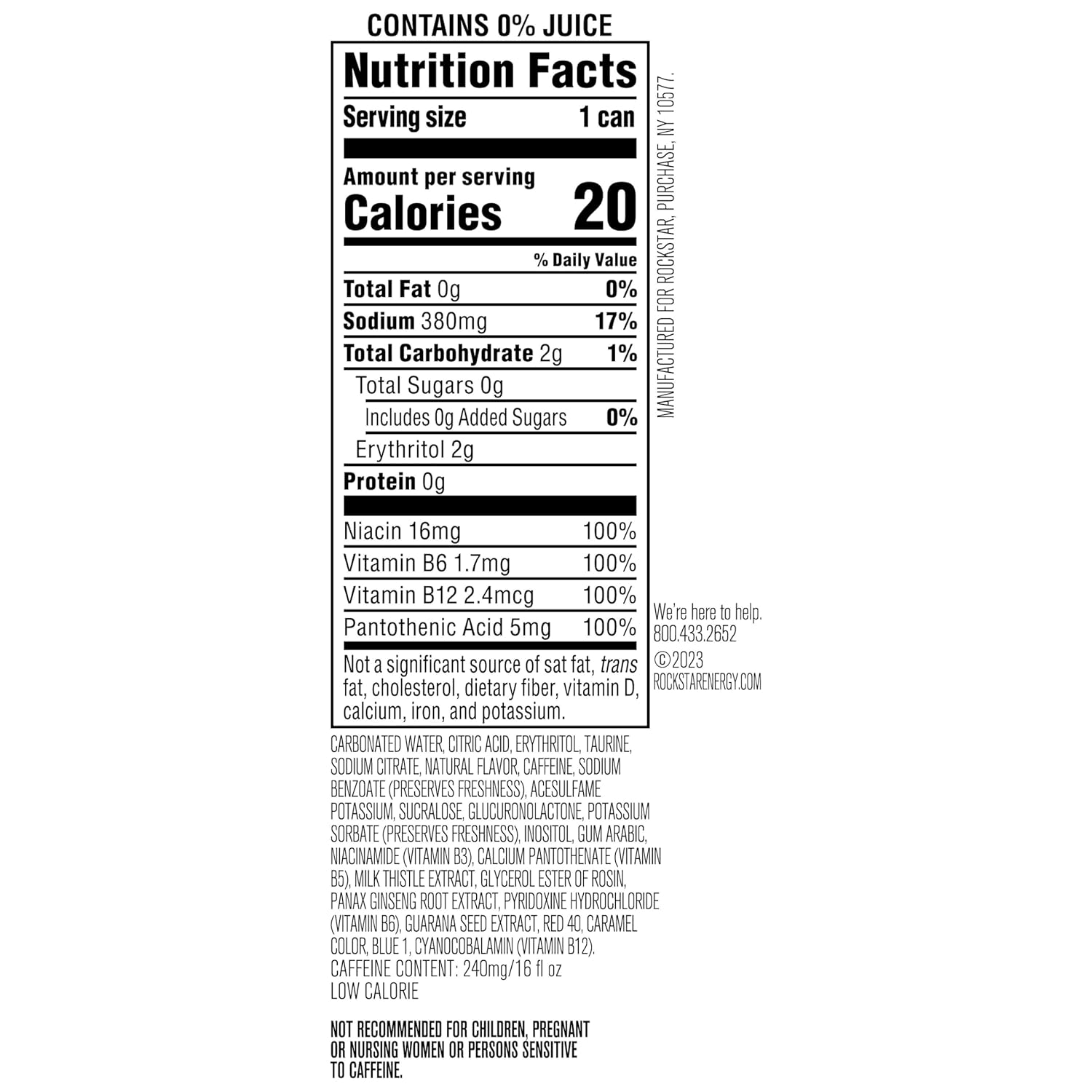 Rockstar_Pure_Zero_Energy_Drink,_Fruit_Punch,_0_Sugar,_with_Caffeine_and_Taurine,_16oz_Cans_(12_Pack)_(Packaging_May_Vary)
