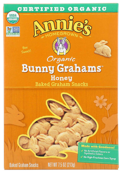 Annie's Organic Bunny Grahams Snacks, Neapolitan, 7.5 oz - Easter Day