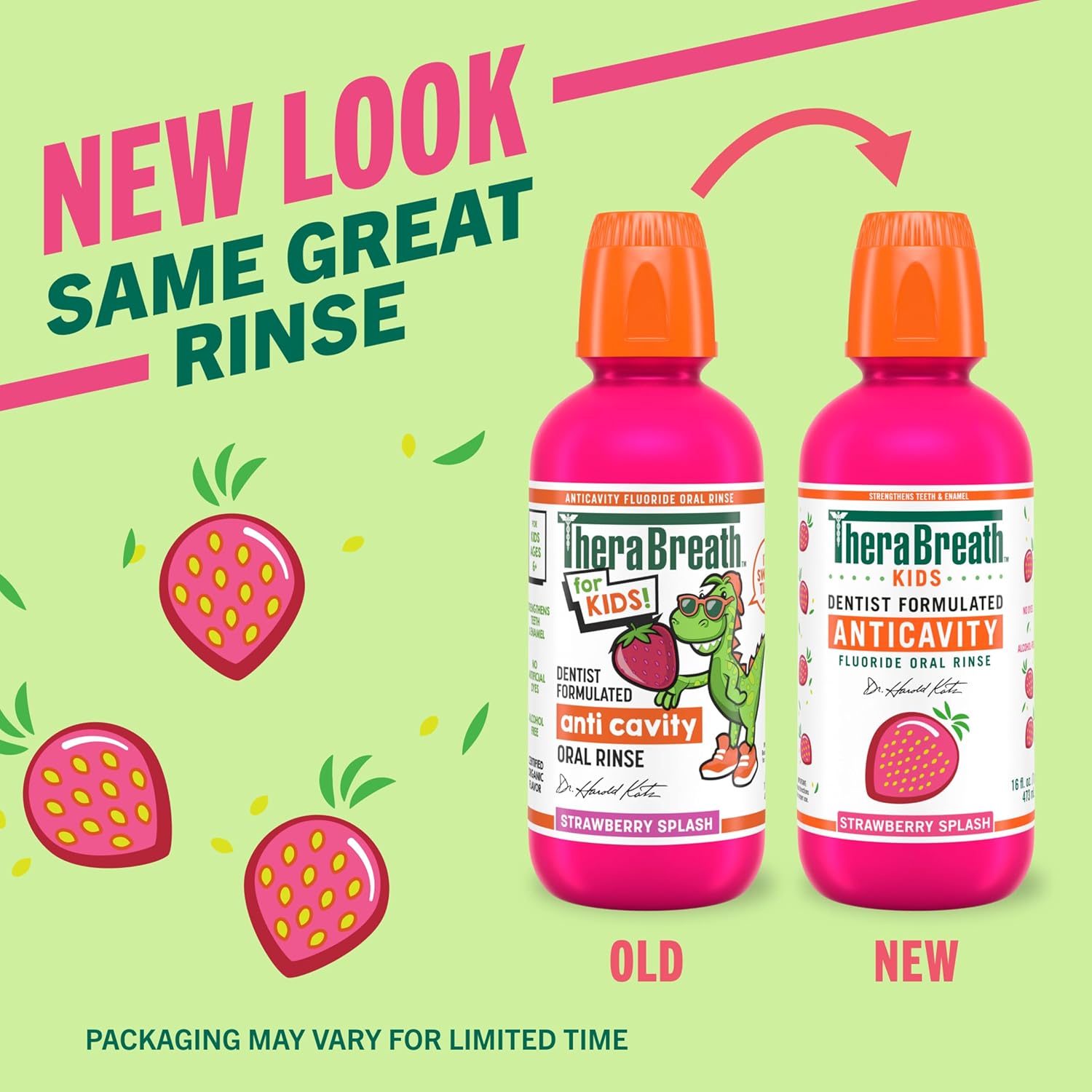 TheraBreath_Kids_Mouthwash_with_Fluoride,_Organic_Strawberry_Splash,_Anticavity,_16_fl_oz,_2_Pack