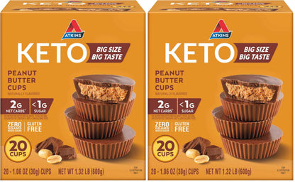 Atkins, Gluten Free, High in Fiber, 1g Sugar, 2g Net Carb, Keto Friendly