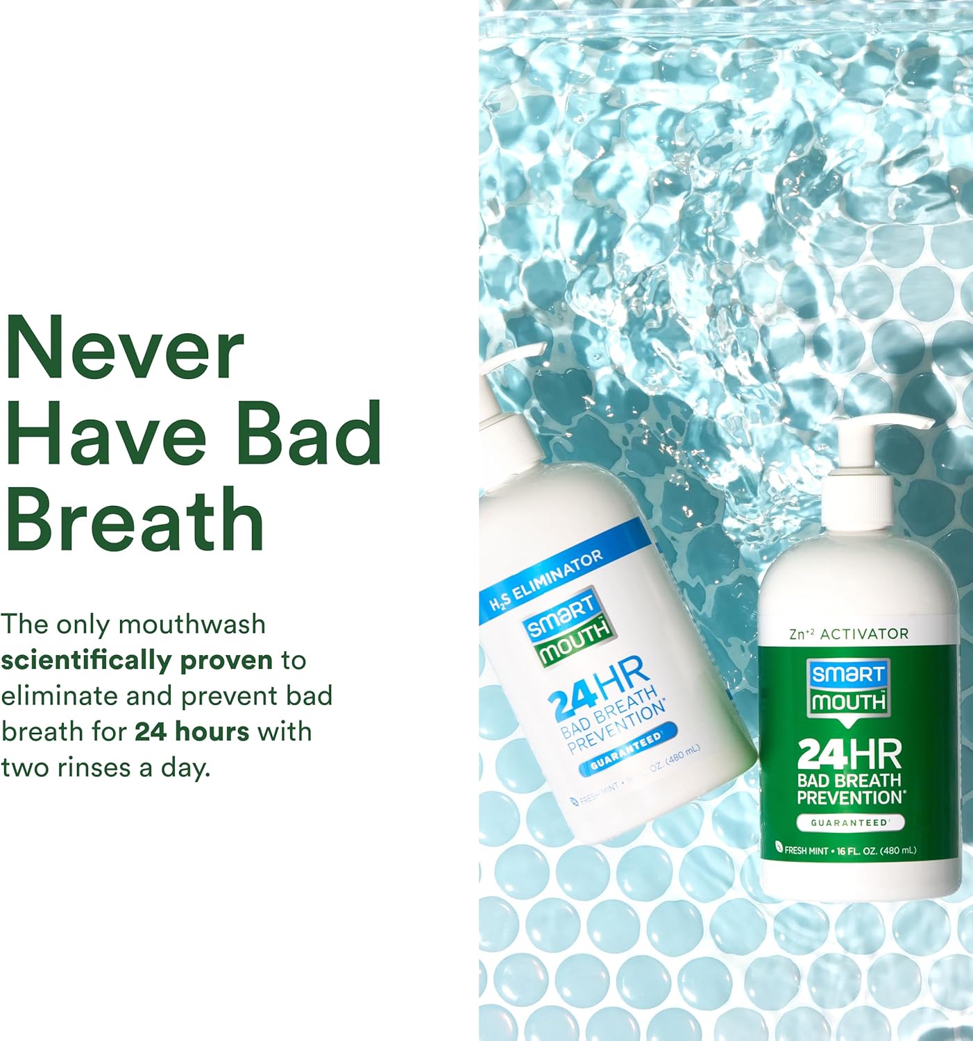 SmartMouth_Original_2-Bottle_Zinc_Activated_Mouthwash_with_Pumps_-_Instant_Fresh_Breath_Mouthwash_-_Eliminates_Bad_Odors_&_Bad_Breath_-_Sugar,_Gluten_&_Alcohol-Free_-_Fresh_Mint_-_16_fl_oz,_2-Pack