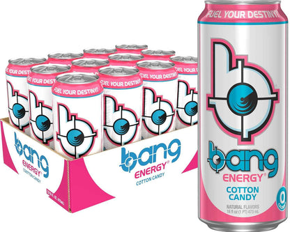 Bang Energy, Sugar-Free Energy Drink, 16-Ounce