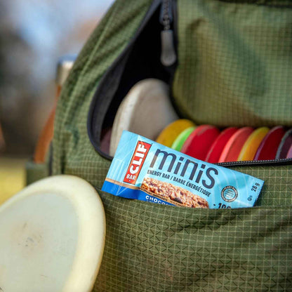 CLIF BAR Minis - Chocolate Chip - Made with Organic Oats - 4g Protein - Non-GMO - Plant Based - Snack-Size Energy Bars - 0.99 oz