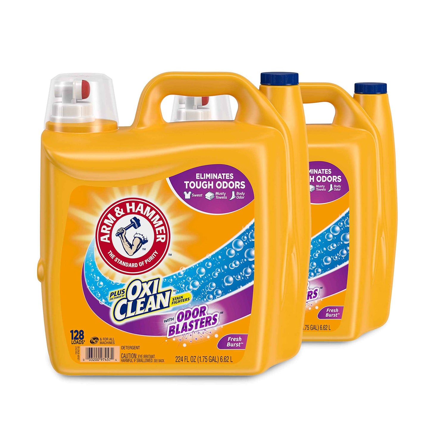 ARM & HAMMER Plus OxiClean Odor Blasters, Liquid Laundry Detergent