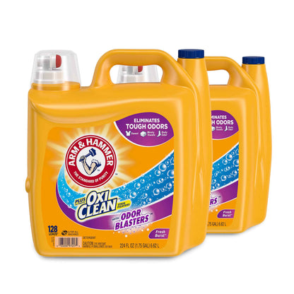 ARM & HAMMER Plus OxiClean Odor Blasters, Liquid Laundry Detergent